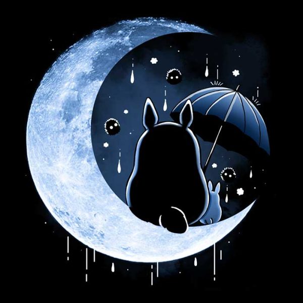 My Neighbor s Moon - Shower Curtain Fashion - Image 2