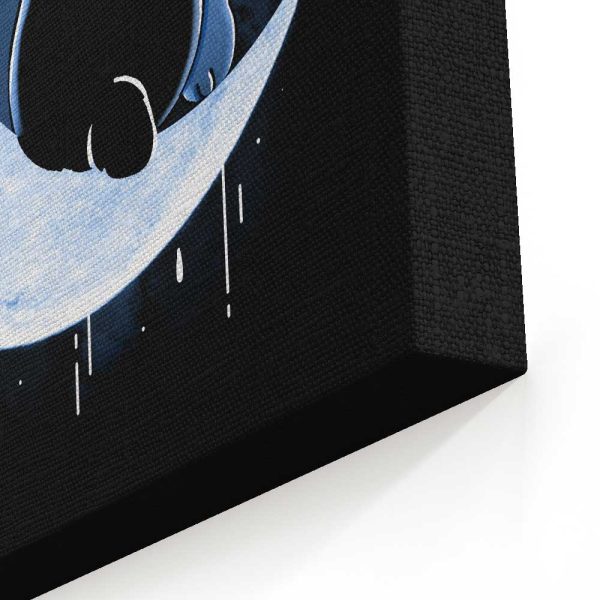 My Neighbor s Moon - Canvas Print on Sale - Image 3