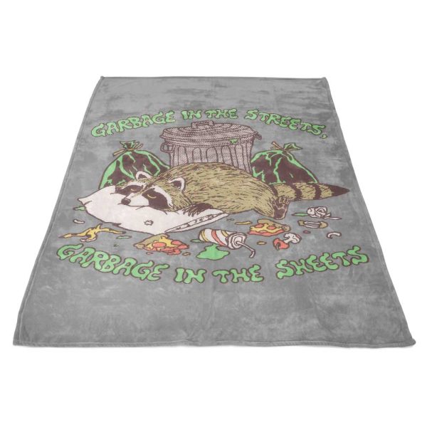 Garbage in the Sheets - Fleece Blanket For Sale