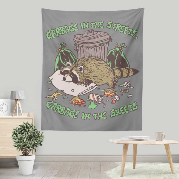 Garbage in the Sheets - Wall Tapestry on Sale