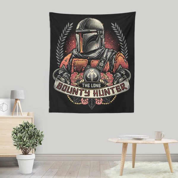 The Lone Bounty Hunter - Wall Tapestry Hot on Sale - Image 4