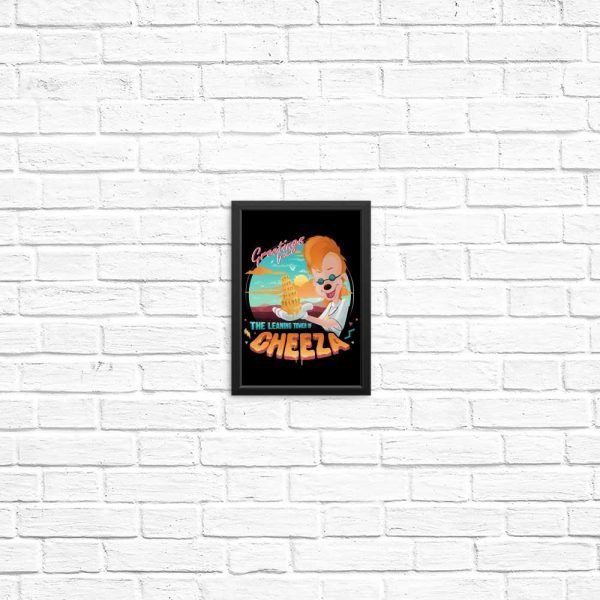 The Leaning Tower of Cheeza - Posters & Prints Fashion - Image 2