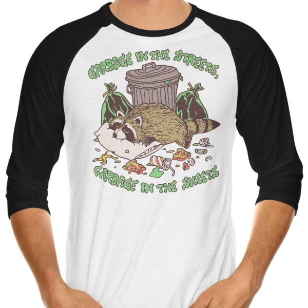 Garbage in the Sheets - 3 4 Sleeve Raglan T-Shirt Hot on Sale