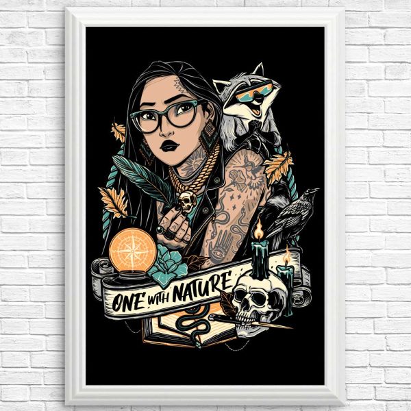 One with Nature - Posters & Prints For Discount