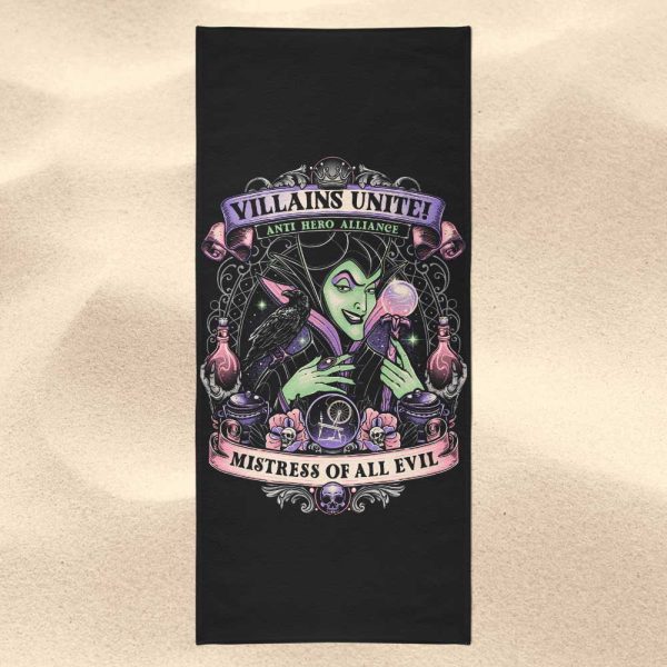Mistress of All Evil - Towel Hot on Sale