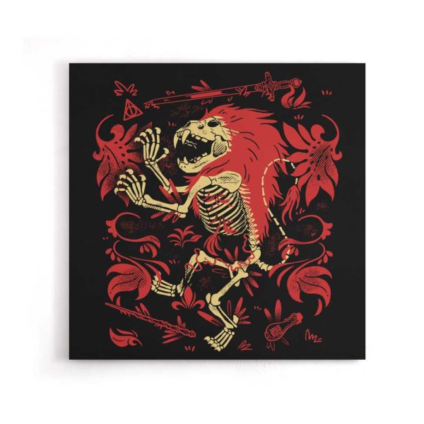 Lion Fossil - Canvas Print Online Hot Sale - Image 5