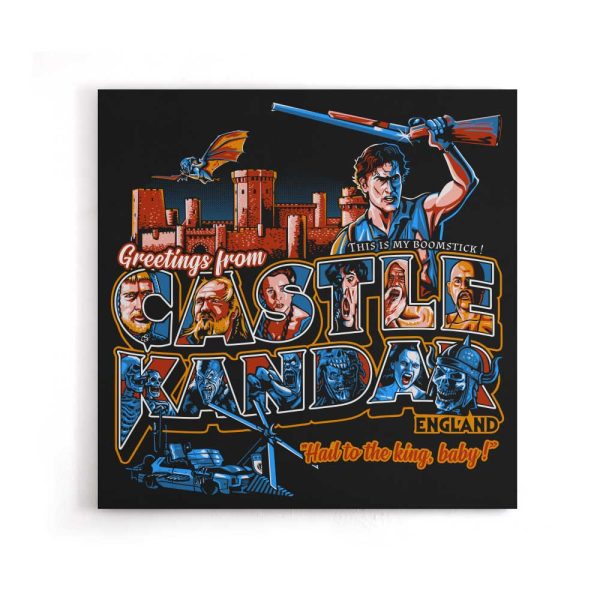 Castle Kandar - Canvas Print Cheap - Image 5