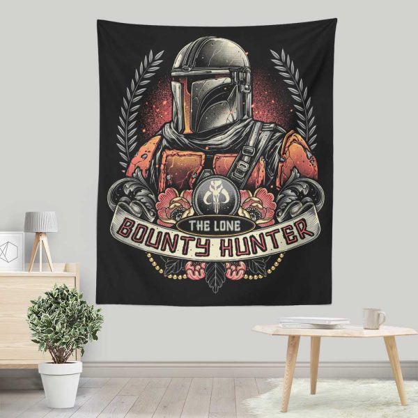 The Lone Bounty Hunter - Wall Tapestry Hot on Sale