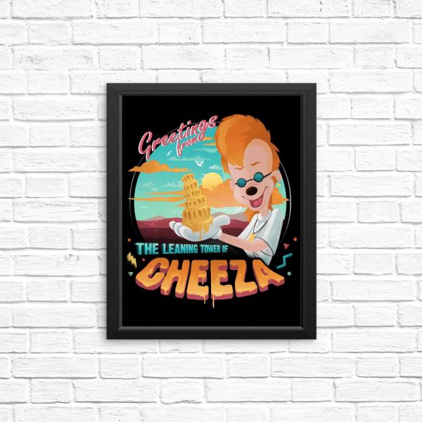 The Leaning Tower of Cheeza - Posters & Prints Fashion - Image 3