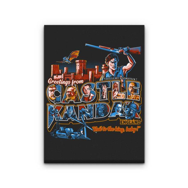 Castle Kandar - Canvas Print Cheap