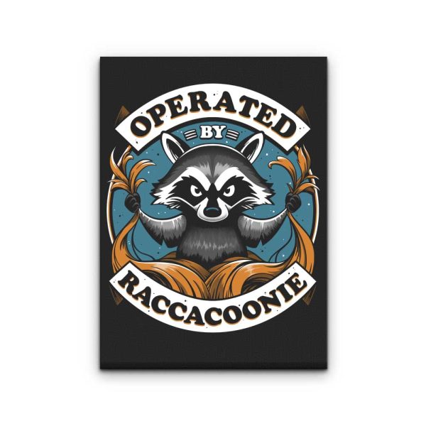 Raccoon Supremacy - Canvas Print For Cheap