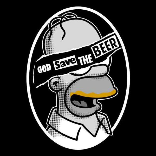 God Save the Beer - Shower Curtain Online Hot Sale - Image 2