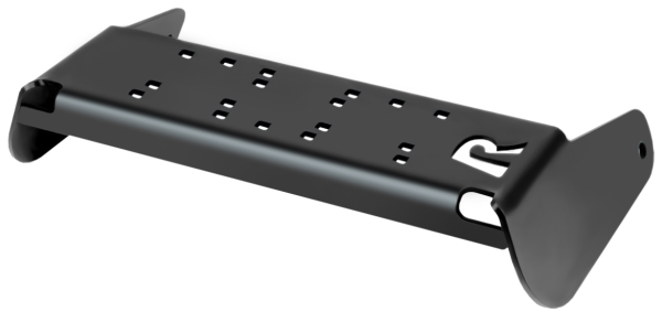 RAM-VB-191 RAM Mounts No-Drill Laptop Base for the Chevrolet Silverado 1500 Work Truck with 40 20 40 bench seat ONLY (2014-15) Online now