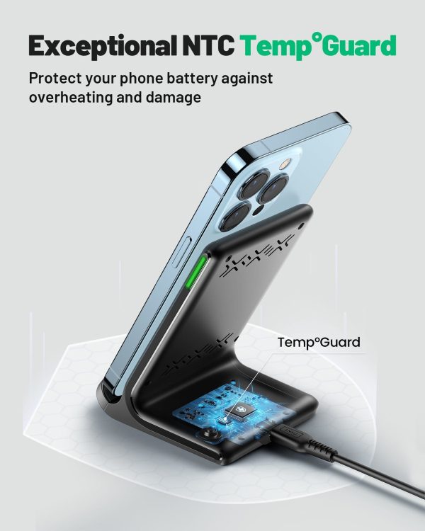 INIU I211-2P 15W Qi-Certified Wireless Charger For Sale - Image 5