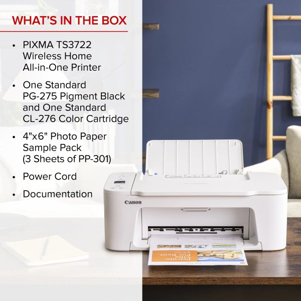 Canon TS3722 PIXMA Wireless All-In-One Printer For Cheap - Image 5